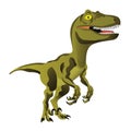 Tyrannosaurus Rex dinosaur raptor vector illustration