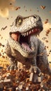 Tyrannosaurus Rex Trex Puzzle 3D