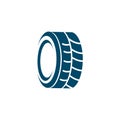 Tyre icon logo design vector template Royalty Free Stock Photo