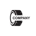 Tyre icon logo design vector template Royalty Free Stock Photo