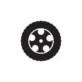 Tyre icon logo design vector template Royalty Free Stock Photo