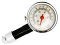 Tyre pressure gage Royalty Free Stock Photo