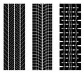 Tyre tread design vector