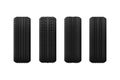 Tyres with different pattern