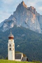 Tyrolean church with a clocktower