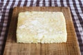 Tyrolean grey cheese Royalty Free Stock Photo