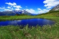 Tyrolean mountain lake Royalty Free Stock Photo