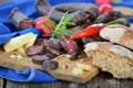 Tyrolean snack Royalty Free Stock Photo