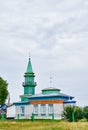 Tyumen, Russia Local mosque in the Siberian village Sabanaki