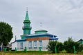 Tyumen, Russia Local mosque in the Siberian village Sabanaki