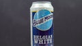 Tyumen, Russia-December 23, 2020: Blue Moon Belgian White Ale. import division of Chicago-based MillerCoors. selective