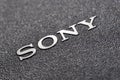 Tyumen, Russia-May 25, 2021: Sony logo. Sony is a Japanese corporation headquartered in Minato, Tokyo, Japan