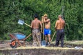 Archaeological excavations of the Russian Geographical Society at the site of the Scythian kurgan