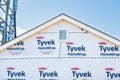 Tyvek HomeWrpa by Dupont is a non woven, breathable building material
