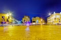 Tzahal square and Jaffa Street, in Jerusalem Royalty Free Stock Photo