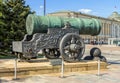 Tzar Cannon and Senate palace in Moscow Kremlin, Russia