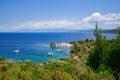 Tzasteni a picturesque tiny hamlet and beautiful bay close to Volos town, Greece.