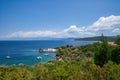 Tzasteni a picturesque tiny hamlet and beautiful bay close to Volos town, Greece