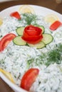 Tzatziki (tzadziki, tsatsiki) salad