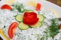 Tzatziki (tzadziki, tsatsiki) salad