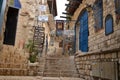 Tzfat streets Royalty Free Stock Photo