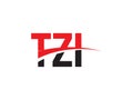 TZI Letter Initial Logo Design Vector Illustration Royalty Free Stock Photo