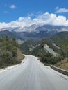 Tzoumerka mountains in spring season in arta perfecture greece Royalty Free Stock Photo