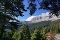 Tzoumerka mountains in spring season in arta perfecture greece Royalty Free Stock Photo