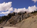 Tzoumerka mountains in spring season in arta perfecture greece Royalty Free Stock Photo