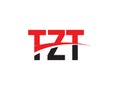 TZT Letter Initial Logo Design Vector Illustration Royalty Free Stock Photo