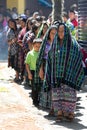 Tzutujil mayan women in Guatemala