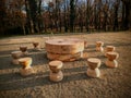 Constantin BrÃÂ¢ncuÃâ¢i sculpture Table of Silence