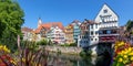 TÃÂ¼bingen Tuebingen town at Neckar river panorama travel traveling in Germany