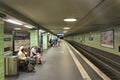 U-Bahn station, Berlin Royalty Free Stock Photo