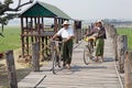 U Bein Bridge Amarapura, Myanmar