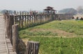 U Bein Bridge Amarapura, Myanmar