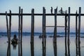 U bein bridge the longest teakwood bridge in the world is in myanmar