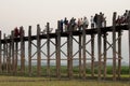 U Bein's Wood Bridge, Mandalay, Myanmar