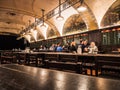U Fleku Brewery Beer Hall Interior in Prague Royalty Free Stock Photo