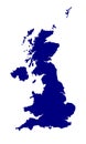 U.K. and Northern Ireland Silhouette