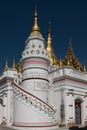 U Min Kyaukse Pagoda Towers Royalty Free Stock Photo