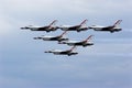 U.S. Air Force Thunderbirds at Air Show   708581 Royalty Free Stock Photo