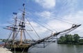 U.S. Brig Niagara Tall Ship Royalty Free Stock Photo