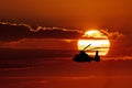 U.S. Coast Guard Helicopter on Patrol