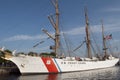 U.S. Coast Guard Tall Ship, The Eagle Royalty Free Stock Photo