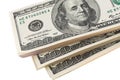U.S. dollars banknotes Royalty Free Stock Photo