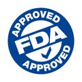 U.S. Food and Drug Administration FDA approved vector stamp