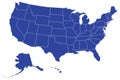 Spojené štáty americké / zjednotený štáty (oddeliteľný hranice vektor) 