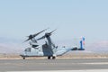 U.S. Marines MV-22 Osprey Aircraft on display