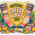 U.S. National Cheesy Socks Day on January 21 every year is a day that defines your personal taste and style